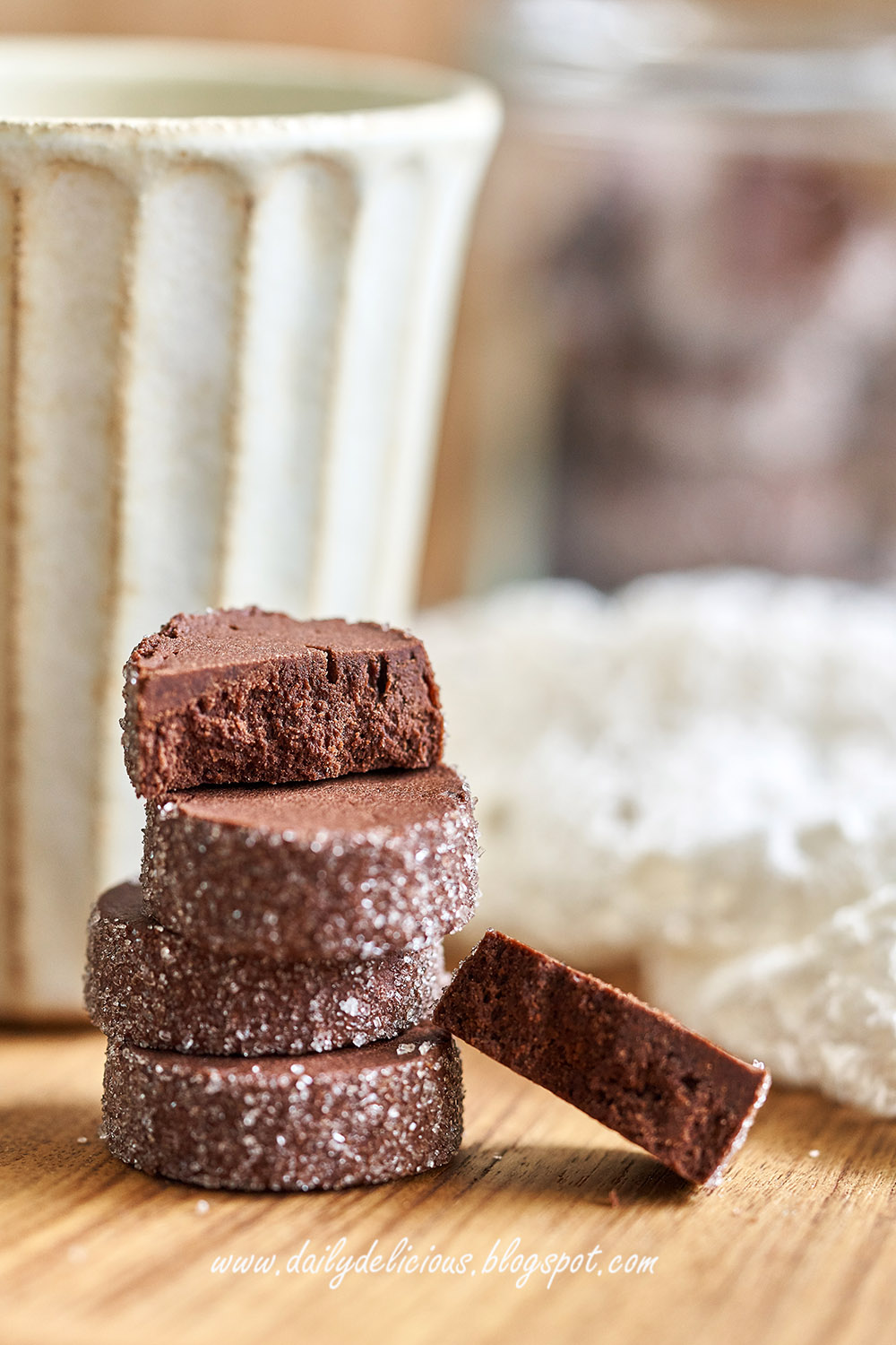 dailydelicious Chocolate icebox cookies