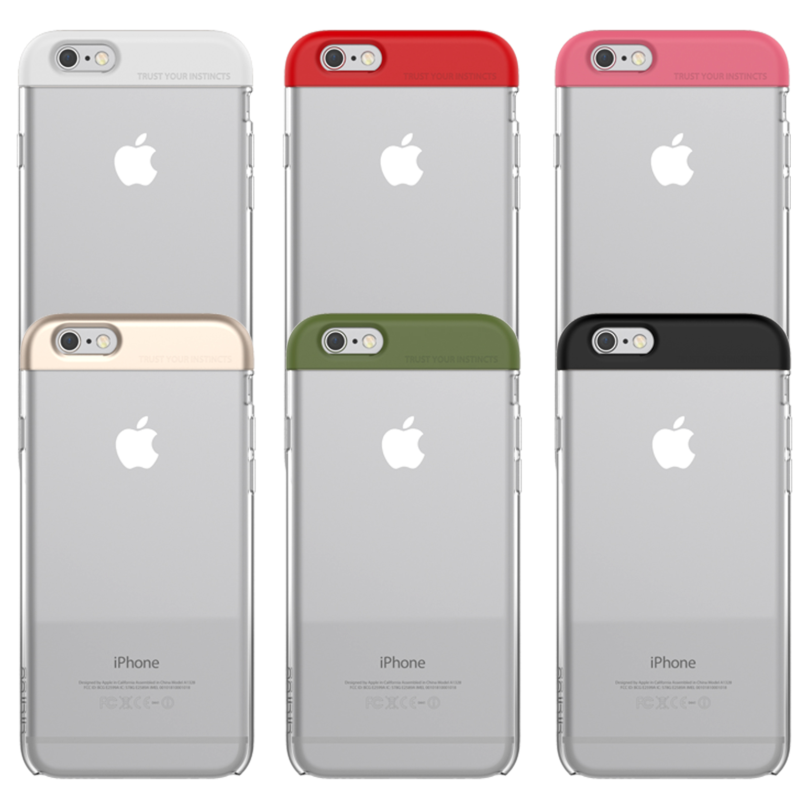 iPhone 6S Plus Case, Araree POPS Transparent Bumper Case Covers | Trust