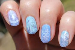 sailor moon nail nails stamping pastel