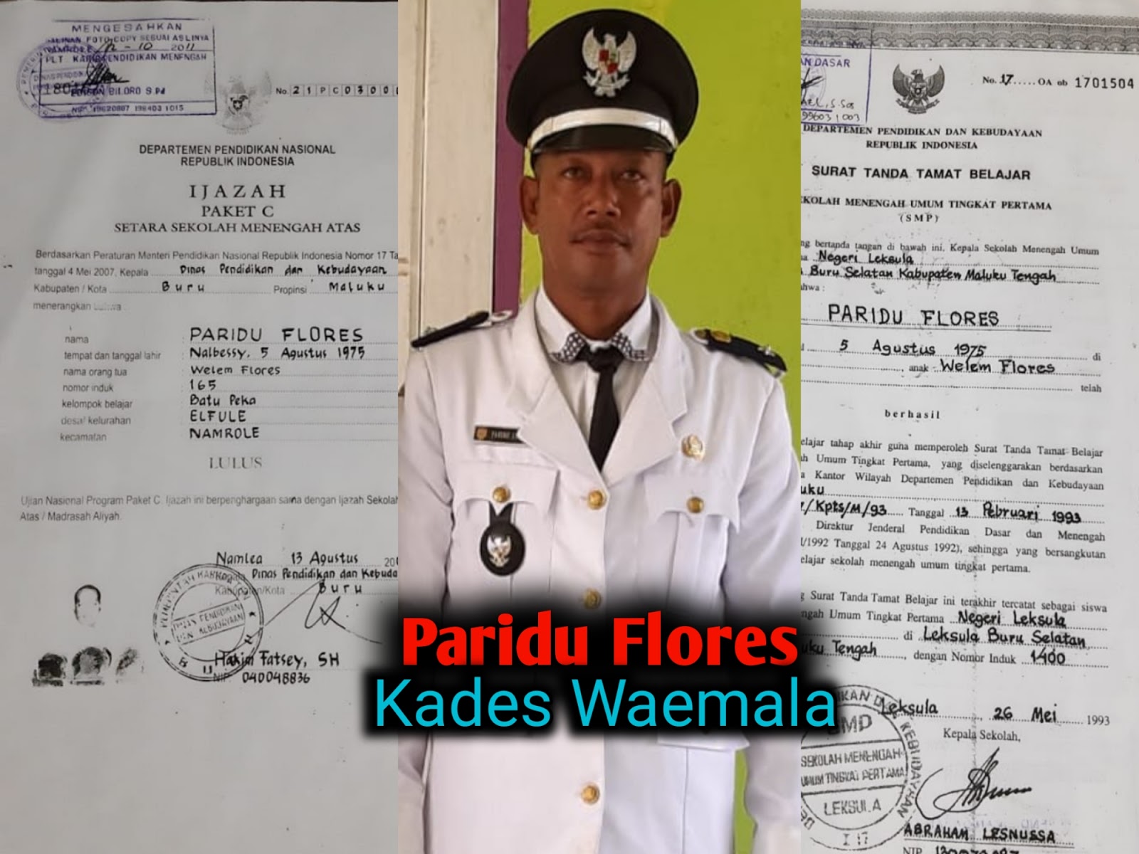 Diduga Ijazah Smp Dan Paket C Kades Waemala Palsu Kompas Timur