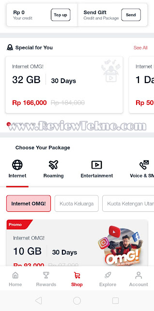 Cara Membeli Paket Internet di Aplikasi MyTelkomsel