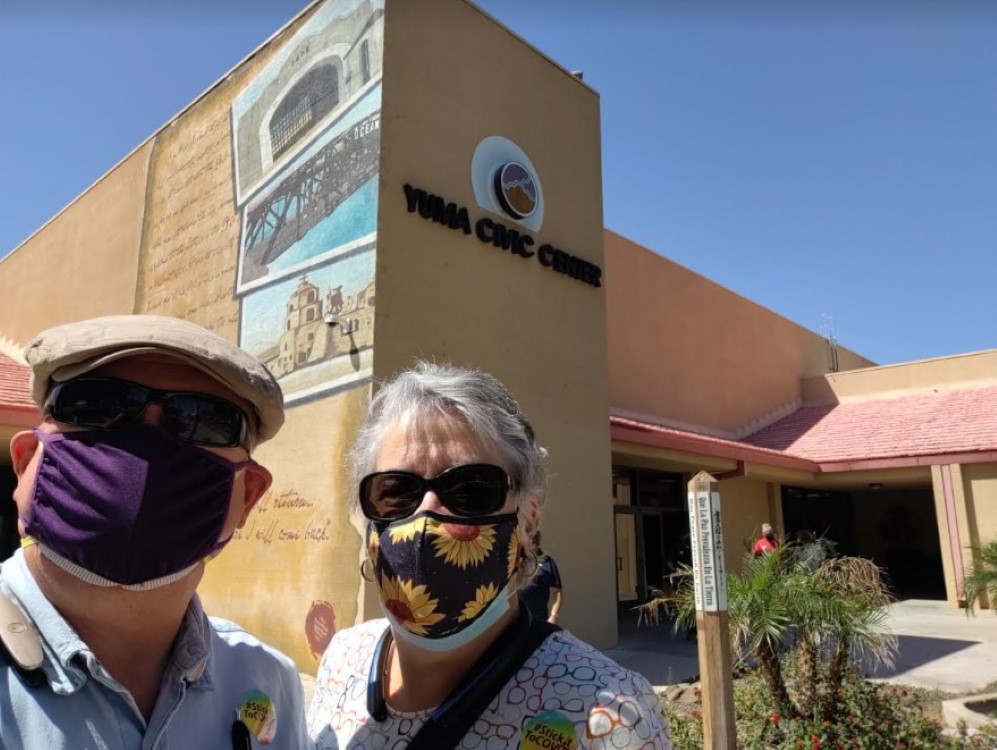 Walkabout With Wheels Blog Getting Covid Shots the Yuma Civic Center