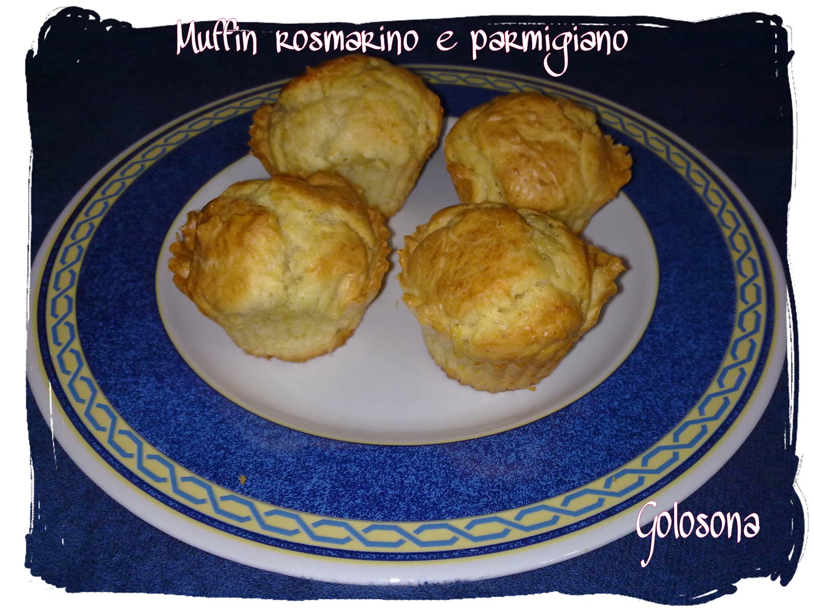 muffin parmigiano e rosmarino