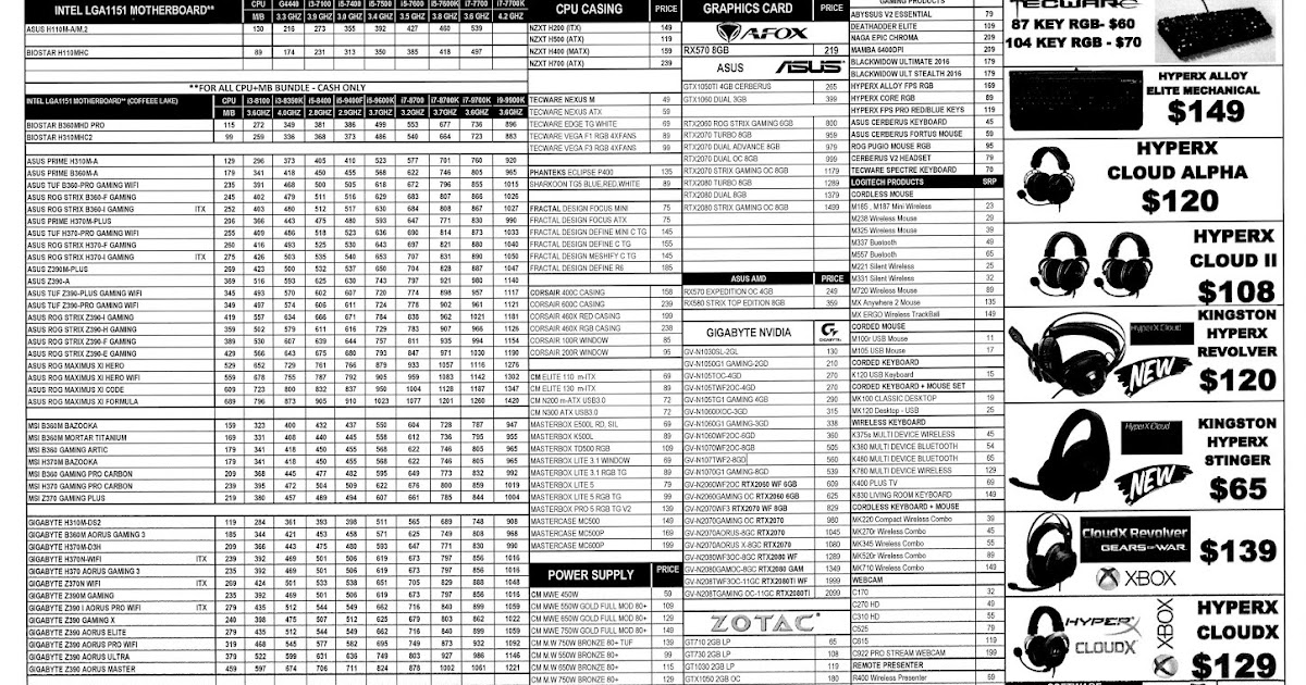 SG PC Fair Online Brochures, Flyers and Price List Best Bargain