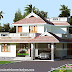 124 Sq-M, small double storied Kerala home