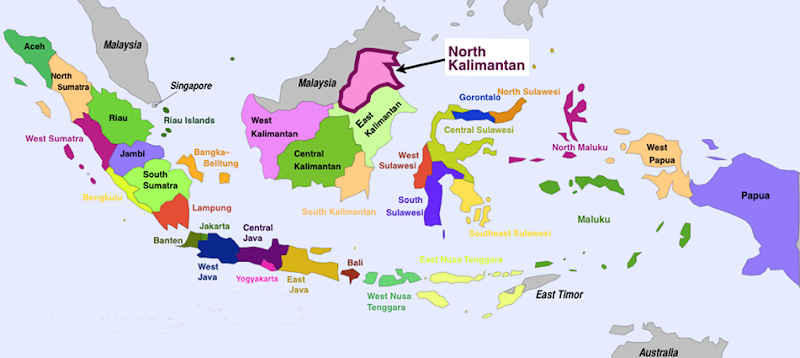 Top Gambar Peta Indonesia Beserta Nama Kota