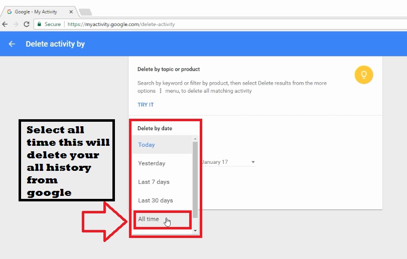 How To Clear Your All Google Search History Permanently InfoArena