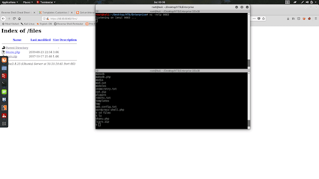 Enterprise Hackthebox walkthrough Enterprise Hackthebox walkthrough