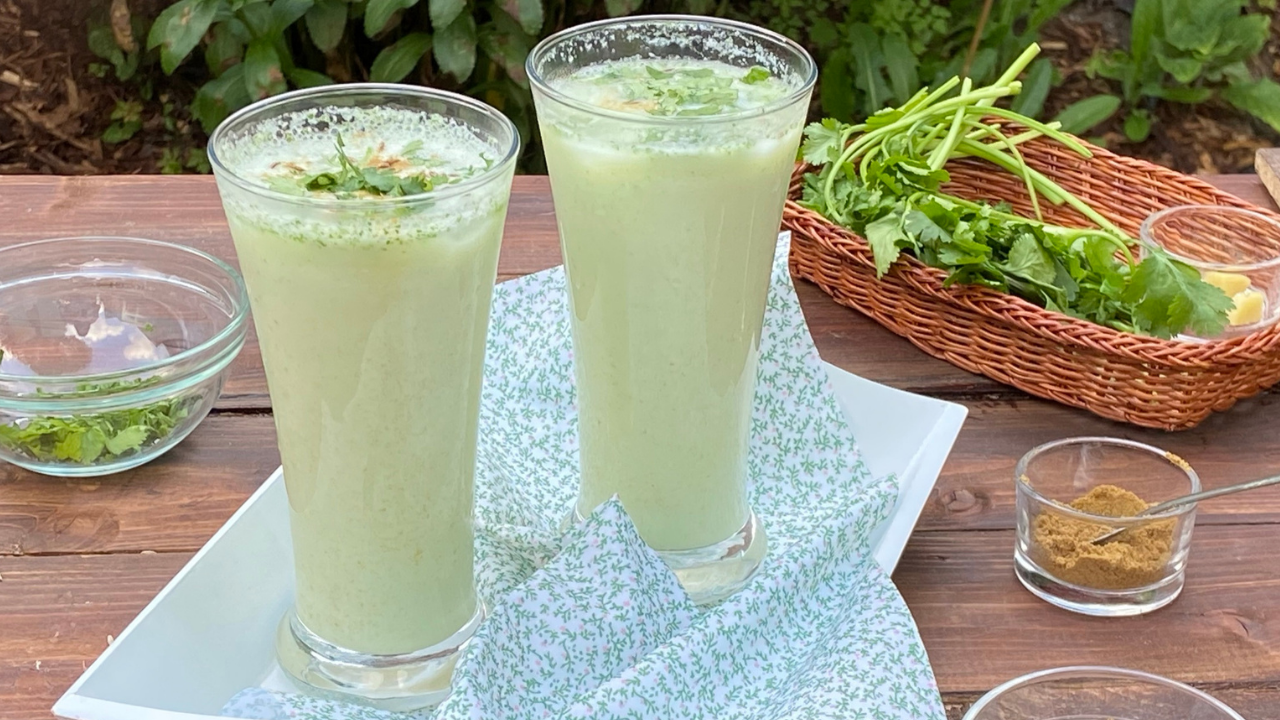 Salted Jeera Lassi Chaas simply.food