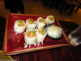 Kobori restaurant chicken teriyaki roll