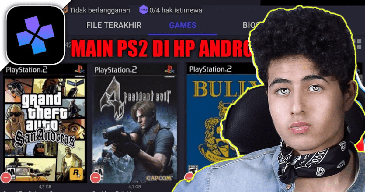 افضل محاكي اسطوري Ps2 تشغيل العاب بلايستيشن 2 على هاتفك Ps2 Emulator