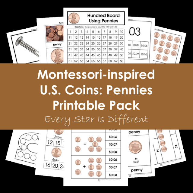 U.S. Coins: Penny Printable Pack