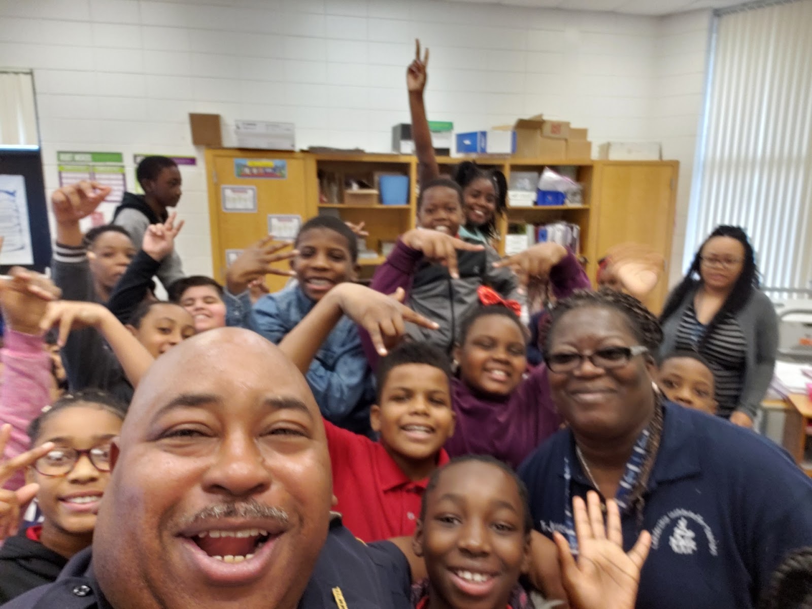 Clayton County Police Department News Brown Elementary Career Day