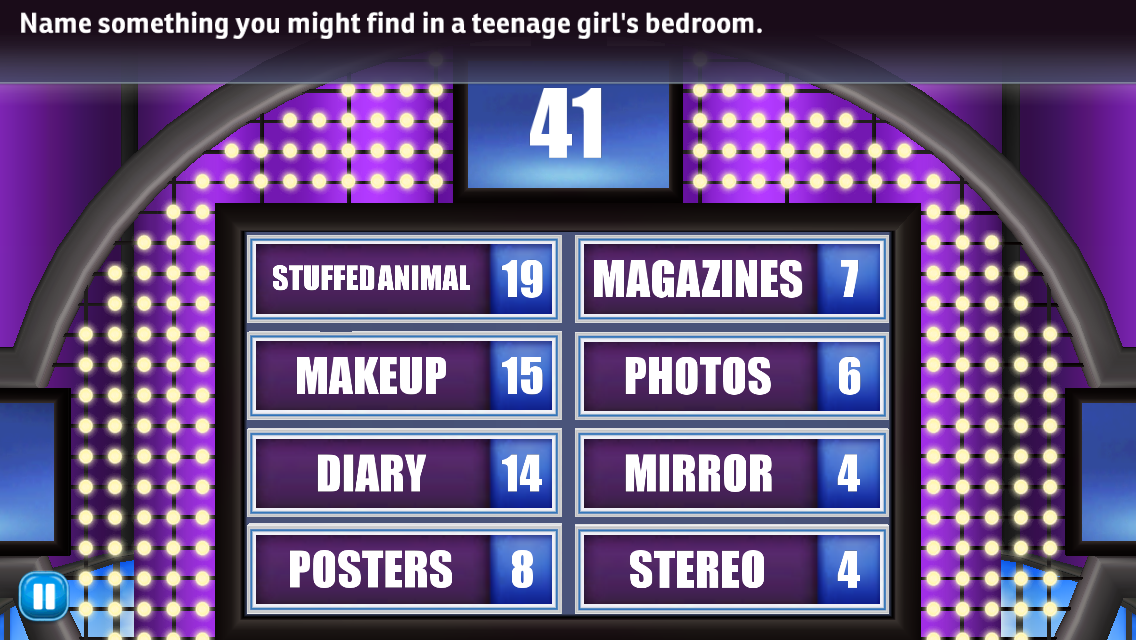 family feud and friends game answers revealed!: name something you