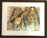 Rajasthani Ladies Folk Painting Artzyme