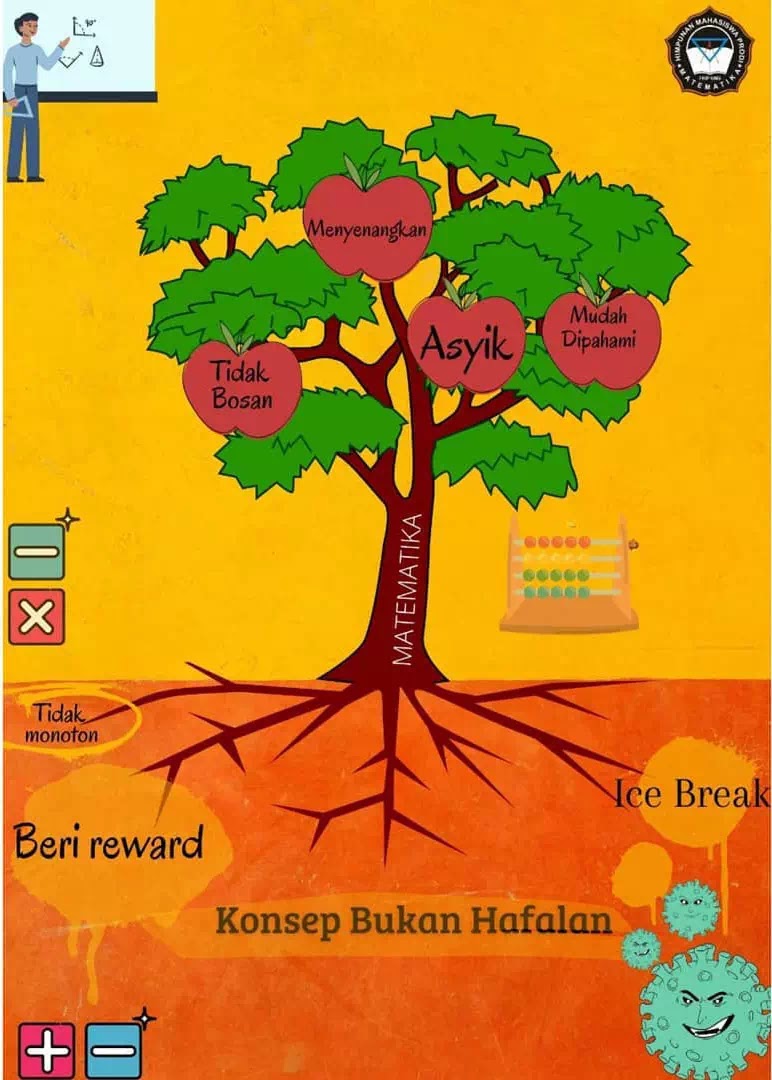 20 Contoh Poster Pembelajaran Matematika Di Masa Pandemi Newbie Master
