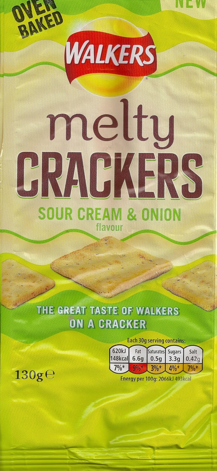 Cheeseburger Crisps & Other Stories Walkers Melty Crackers Sour Cream