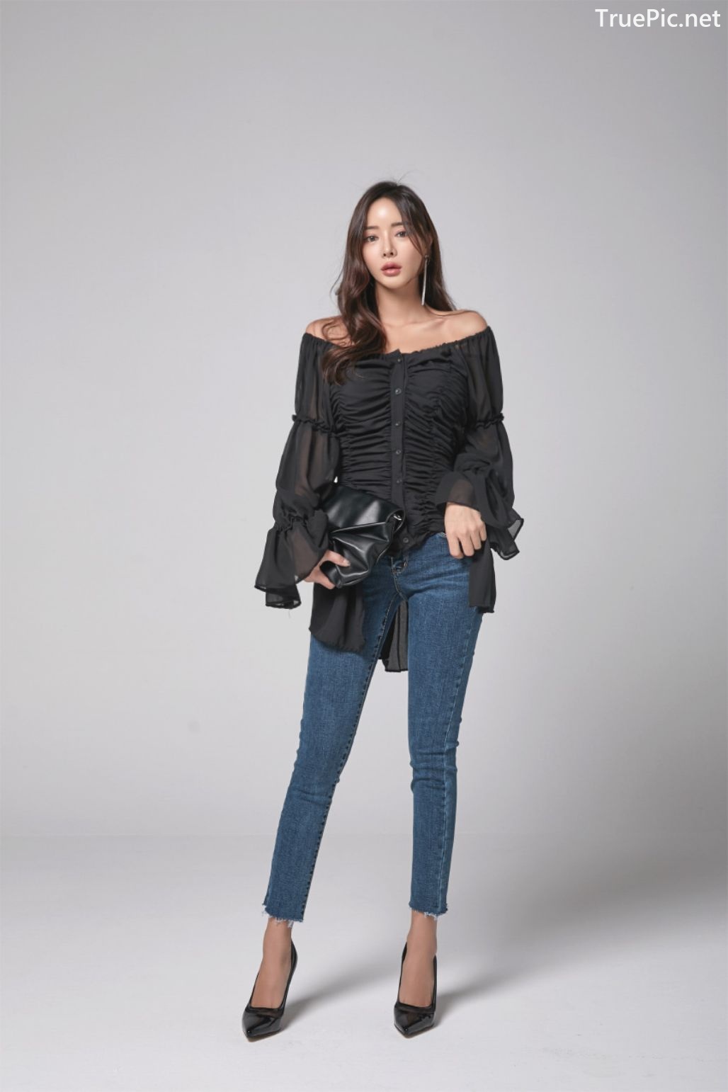 Image-Korean-Fashion-Model-Kim-Bo-Ram-Jeans-Set-Collection-TruePic.net- Picture-20