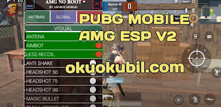 Pubg Mobile 1.0 AMG ESP v2 VIP GK + KR, Anten + AimBot Son Sürüm Hileli Kasım