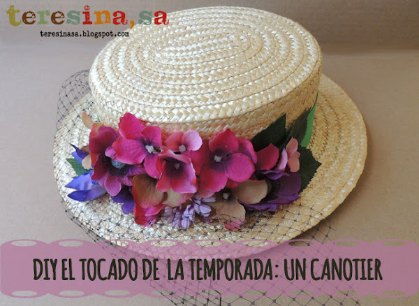 DIY Canotier: el tocado de la temporada