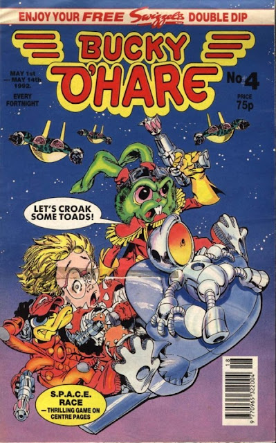 Boys Adventure Comics: Bucky O'Hare (from DC Thomson), issues 1-5 cover ...