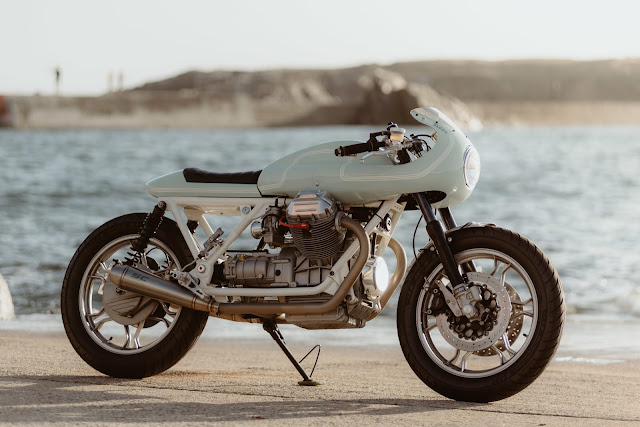 Moto Guzzi V1000 G5 By Sur Les Chapeaux De Roues