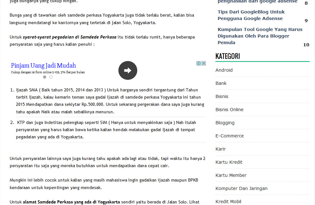 Memaksimalkan Pendapatan dengan Penempatan Iklan In-Feed AdSense: Panduan Lengkap