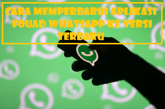 Cara Memperbarui Whatsapp Mod Yang Kadaluarsa Dan Error Ke Versi FMWhatsapp Terbaru 