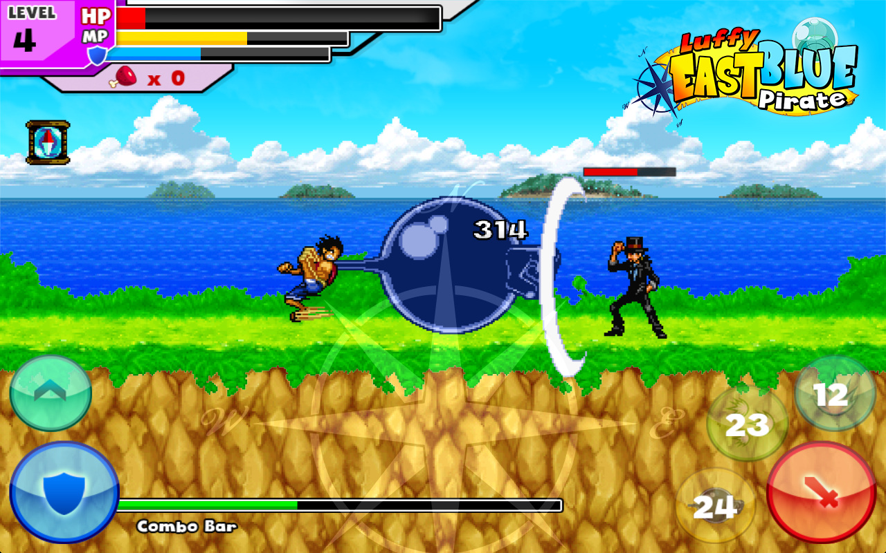 One Piece Luffy Eastblue Pirate Apk V1 1 1 Offline For Android