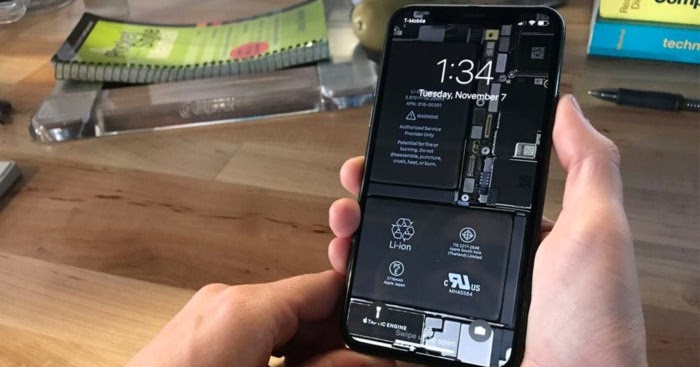 Ifixit تنشر خلفيات شفافة مدهشة ستجعلك تشاهد كل ما هو موجود داخل هاتفك وسارع لتحميلها