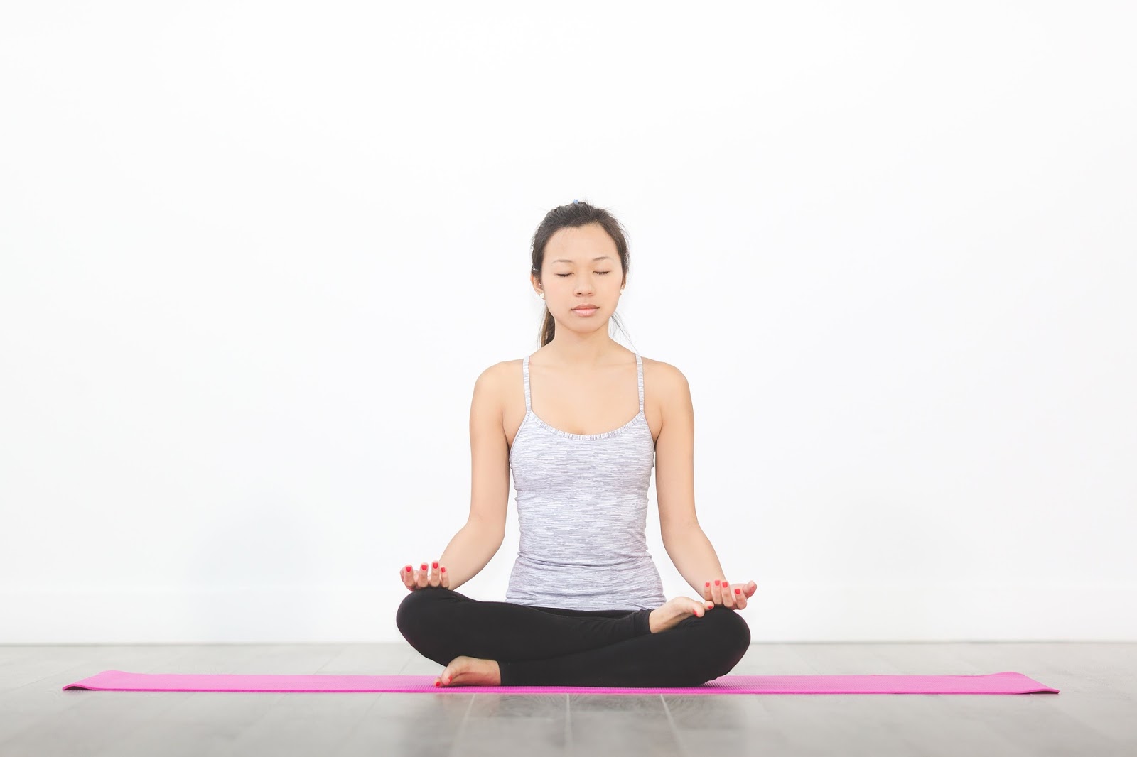 the Lotus Pose (Padmasana)