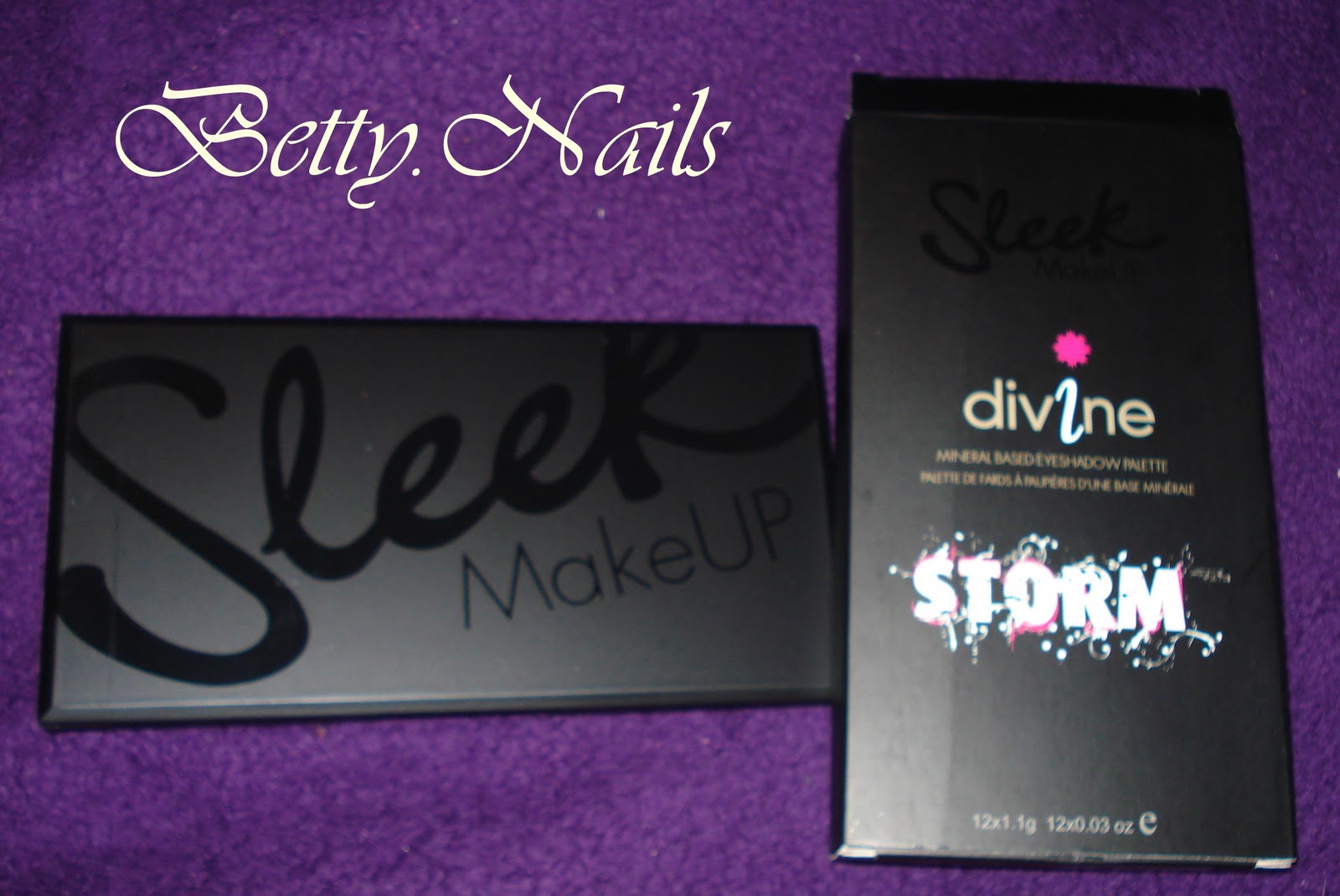 Betty Nails SLEEK MakeUP Storm Palette Review