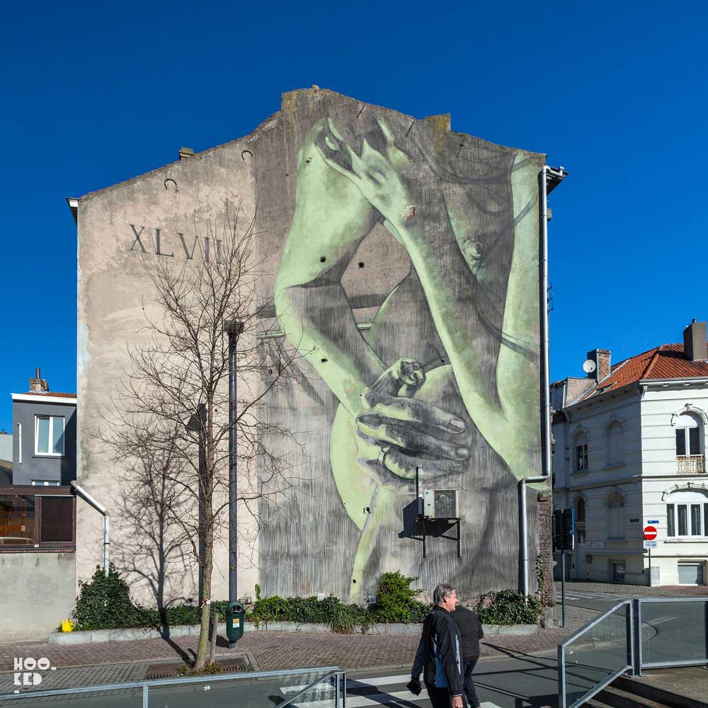 Ostend Street Art and where to find it - Faith47 Mural
