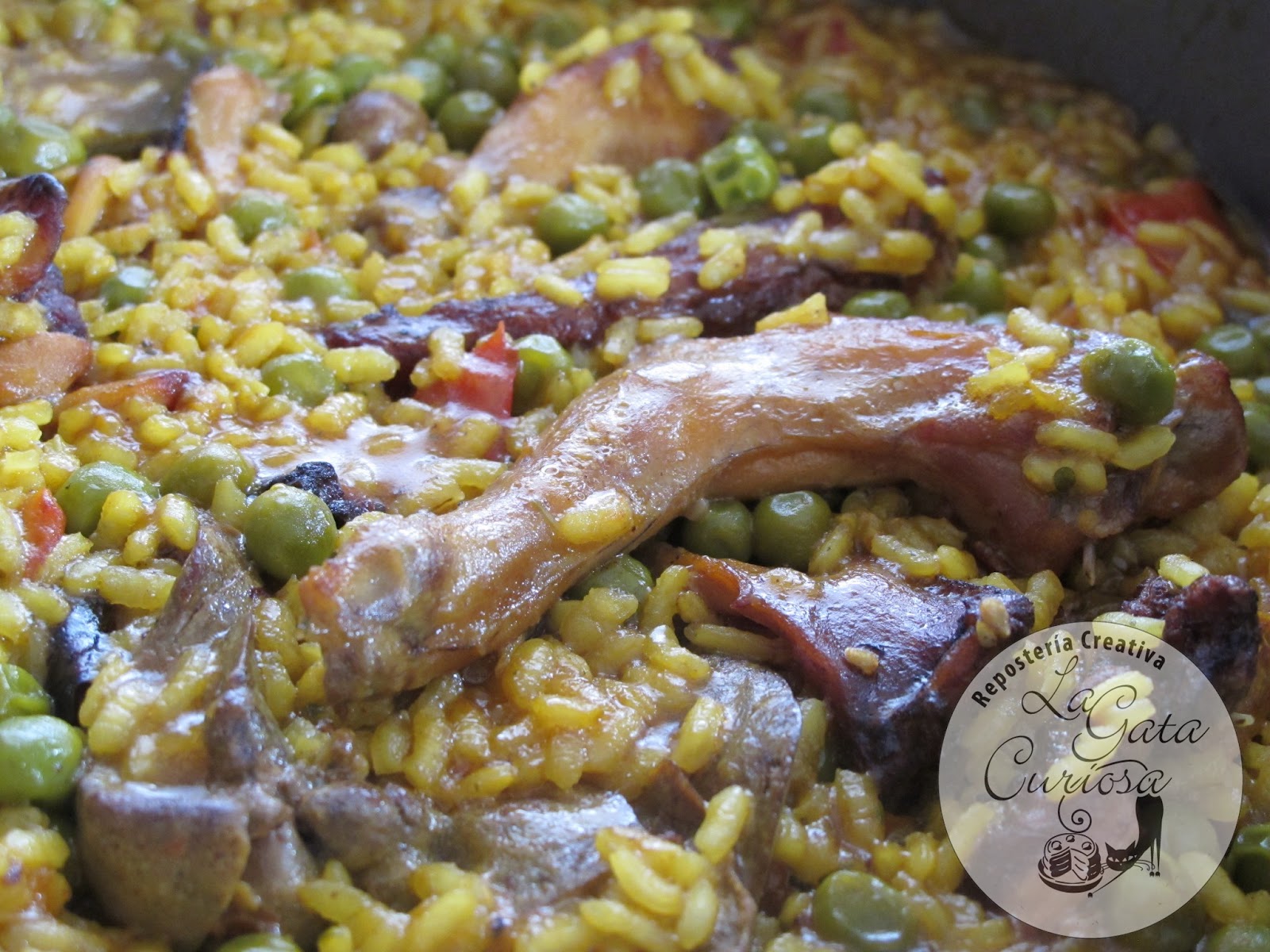 La Gata Curiosa: ARROZ CON CONEJO La Gata Curiosa: ARROZ CON CONEJO