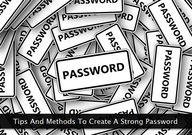 A collage of password banners