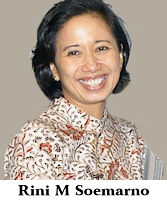 Gambar Menteri BUMN Rini M Soemarno