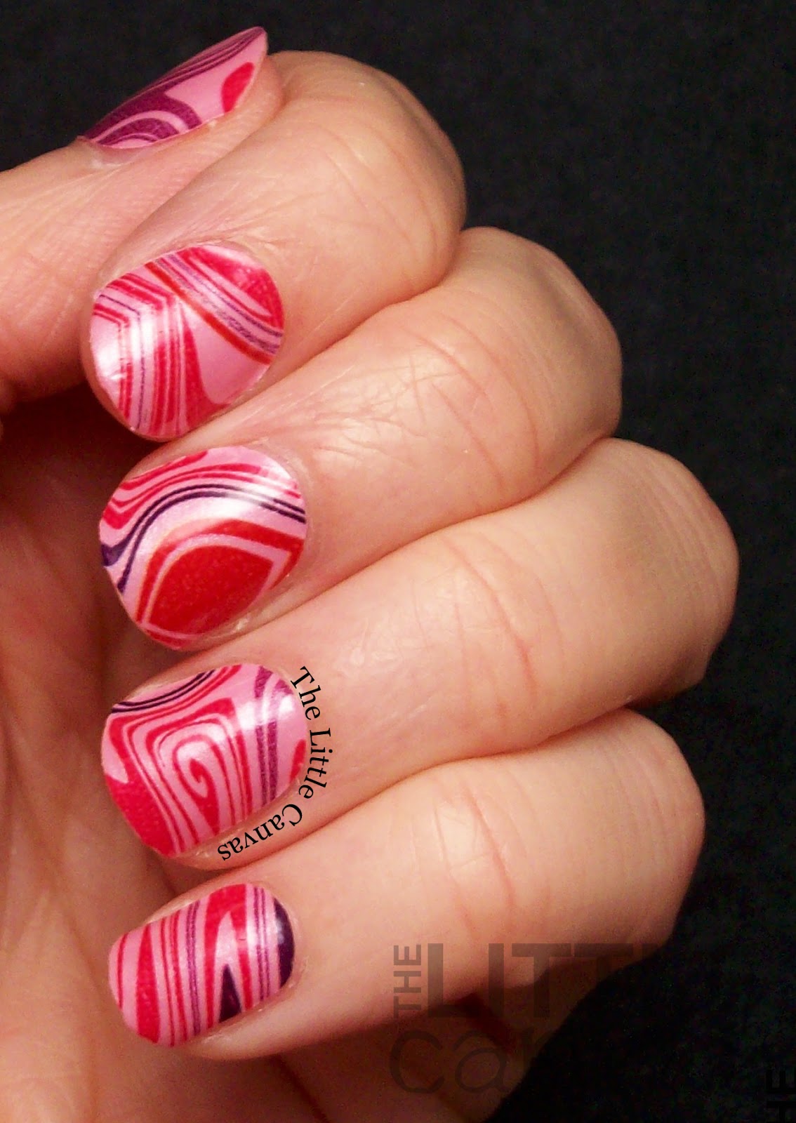 Incoco Nail Appliques - Berry Swirl - The Little Canvas