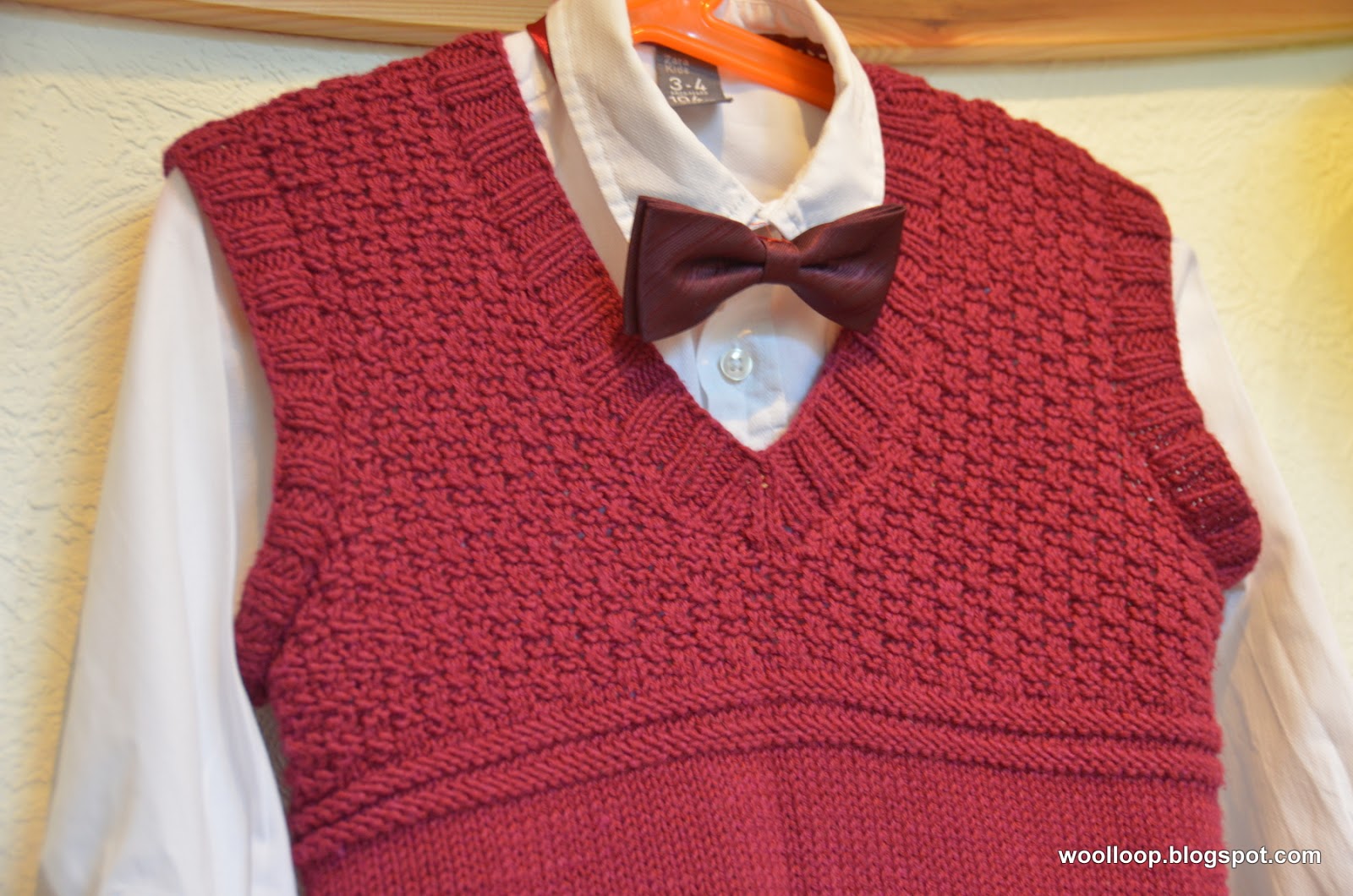 Pol Na Pol Czyli Kamizelka Dla Chlopca