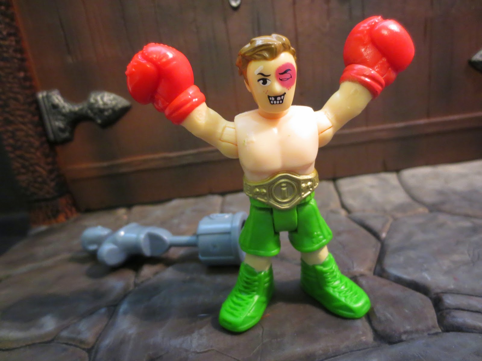 Action Figure Barbecue Action Figure Review Boxer from Imaginext