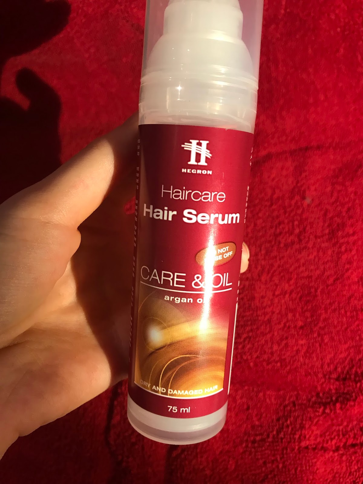 Review Hegron Haircare Argan Oil