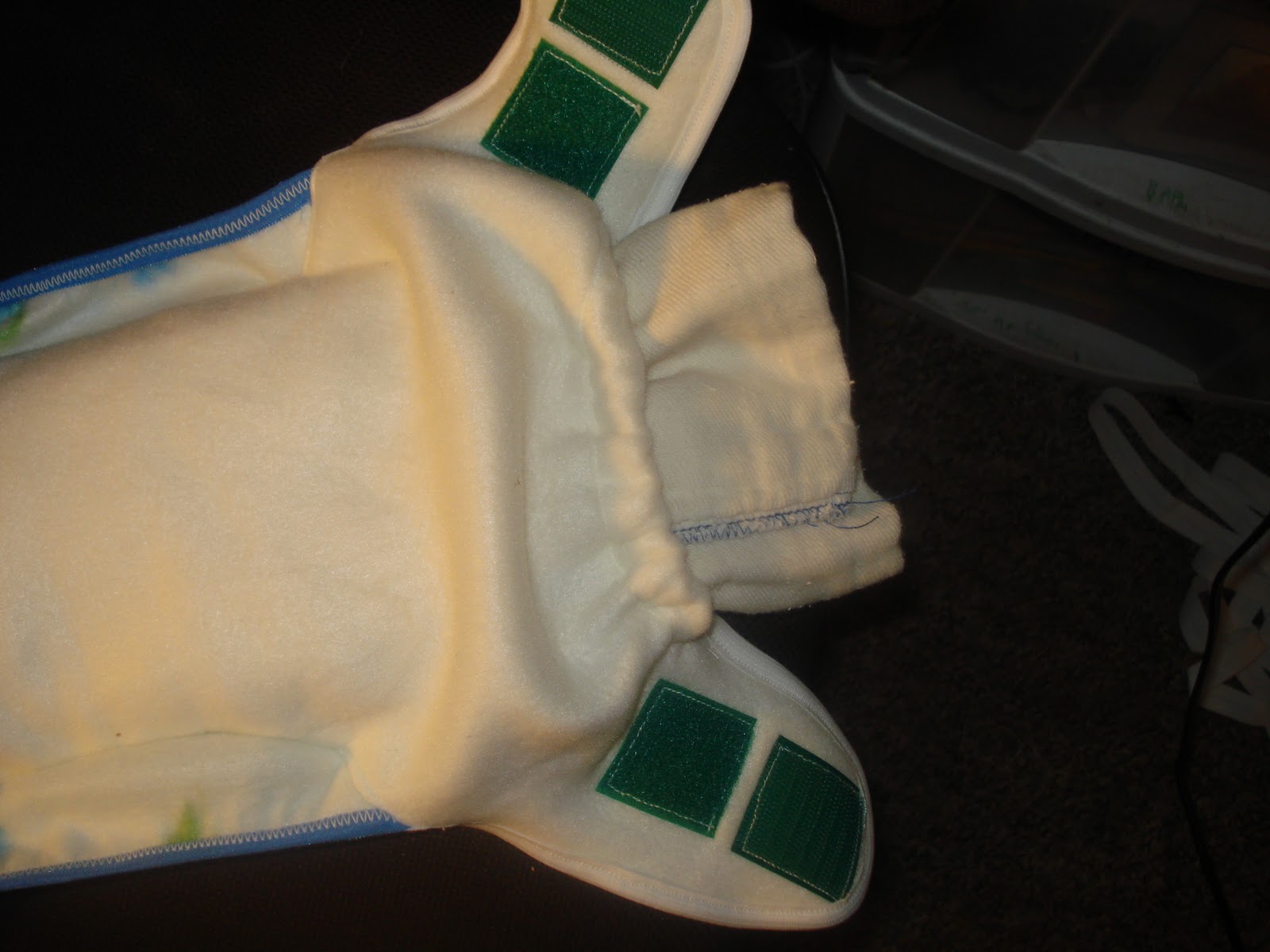 Earth Wise How to make a pocket diaper with leg gussets