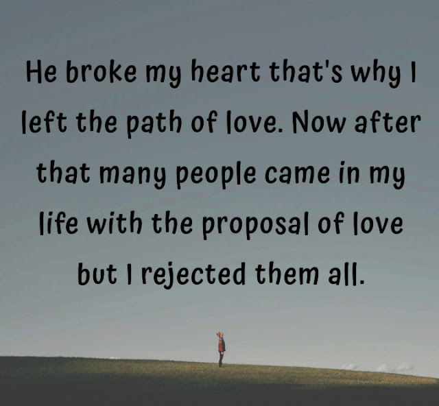Broken breakup quotes
