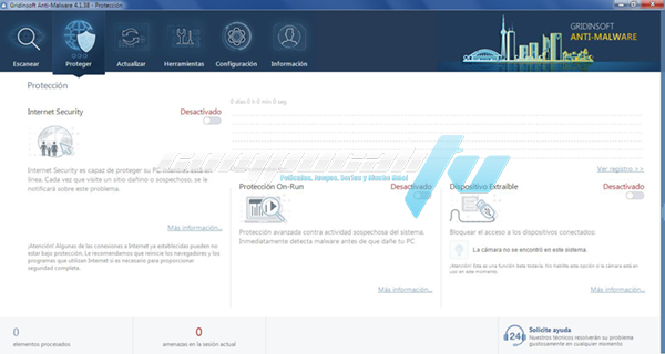 GridinSoft Anti-Malware Versión 4.1.38.4888 Full Español
