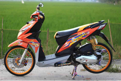 Modifikasi Motor Beat Thailook