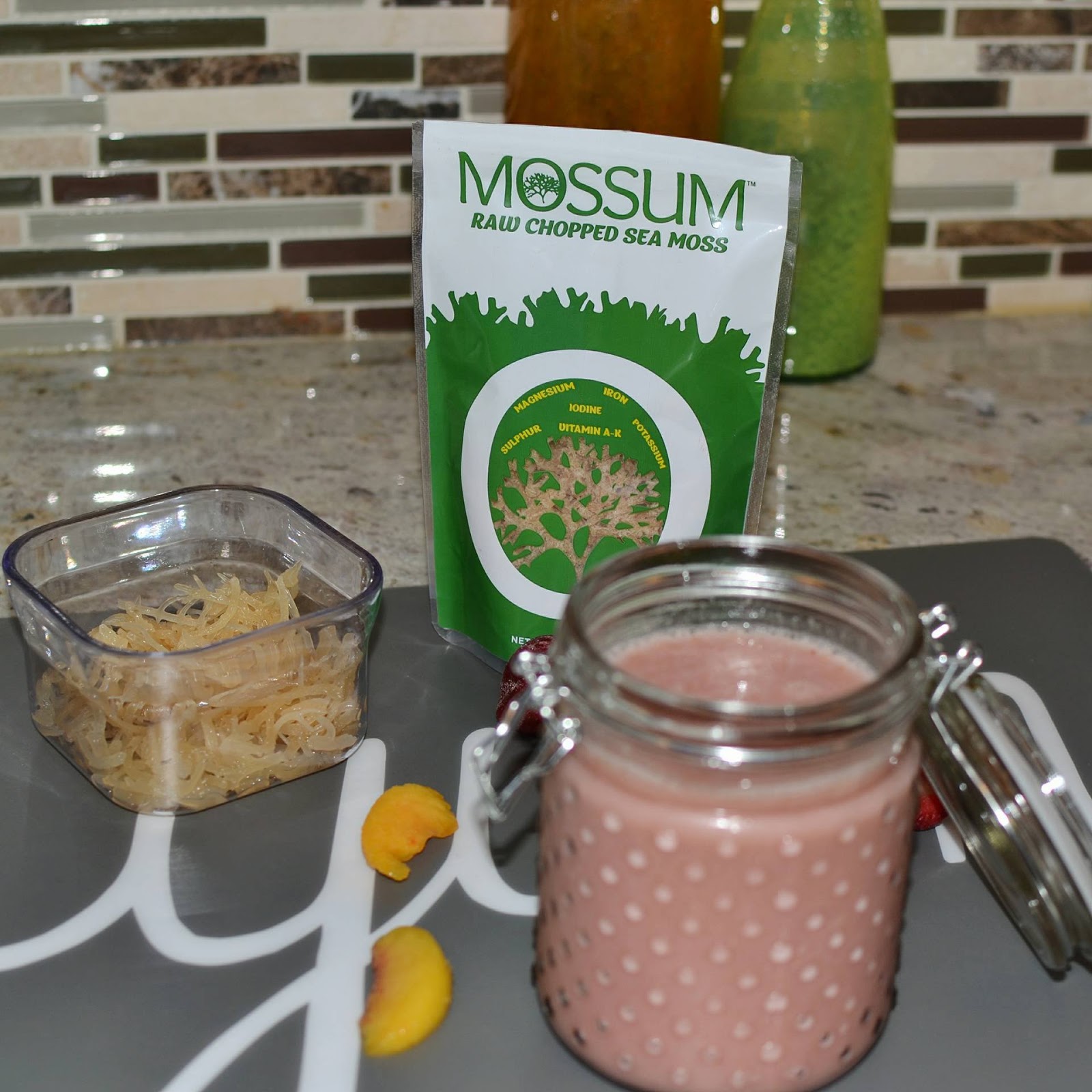My First Smoothie With Mossum Sea Moss The Glam Mom