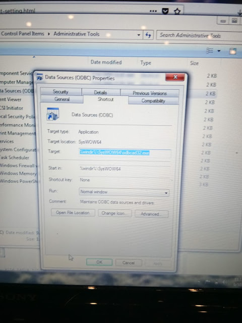 %windir%\sysWow64\odbcad32.exe %windir%\sysWow64\odbcad32.exe