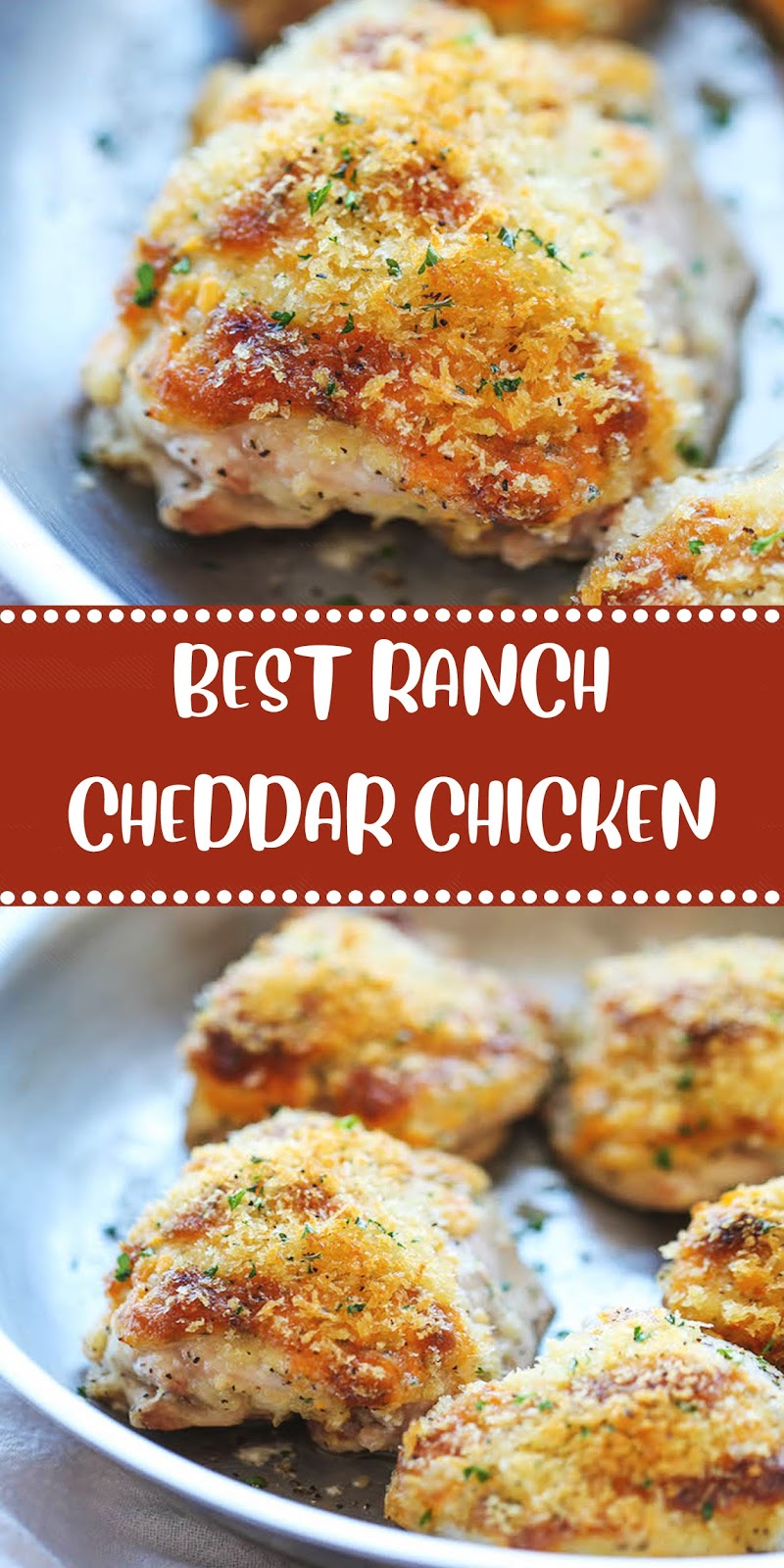Best Ranch Cheddar Chicken