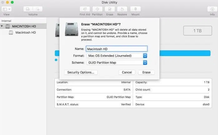 install macos from flash drive