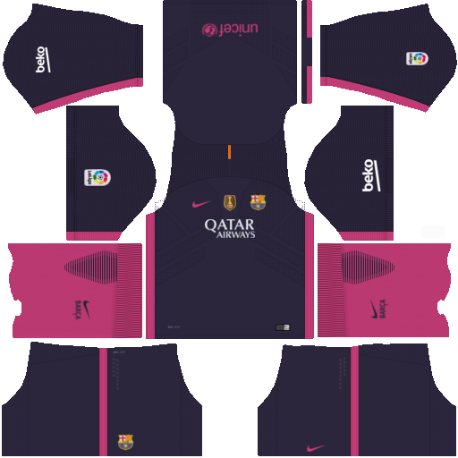 Uniformes Dream League Soccer FC BARCELONA