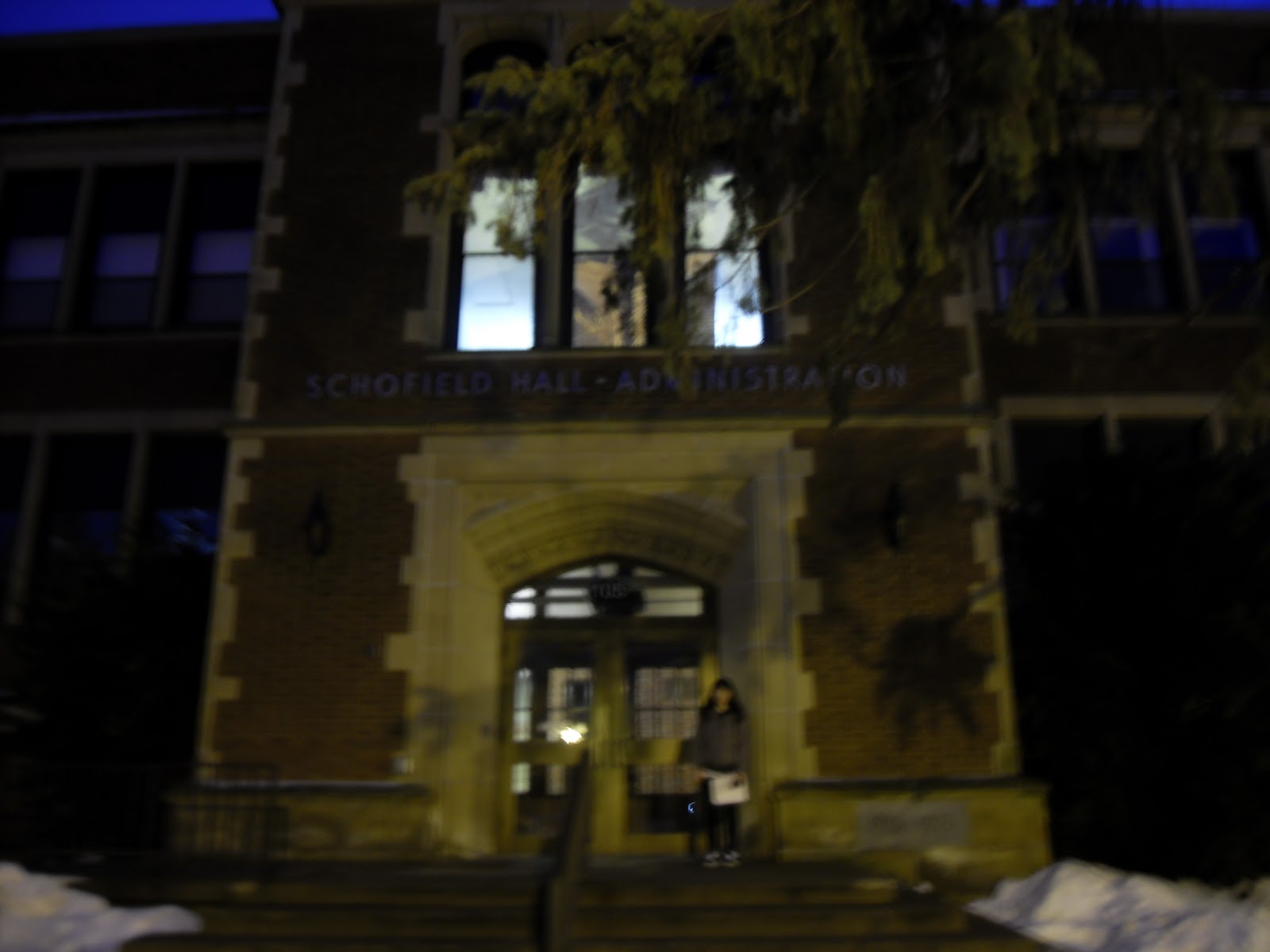 Amy Walking tour from Schofield Hall to James Wickham House